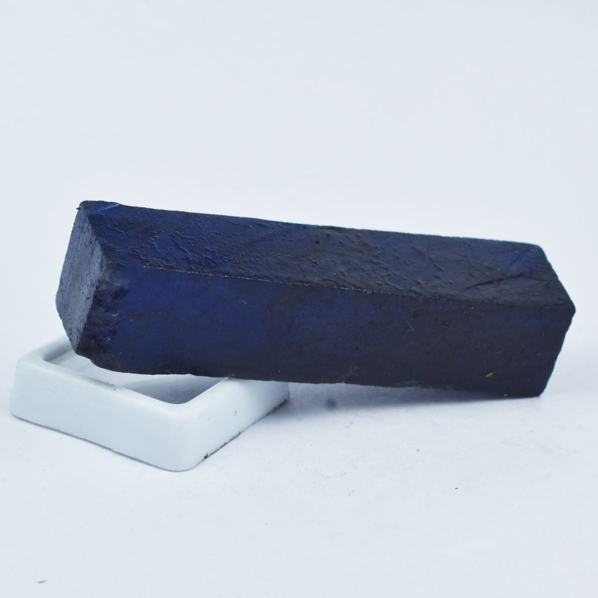Dyed Uncut Raw 158.24 Ct Natural Blue Sapphire Rough Loose Gemstone CERTIFIED