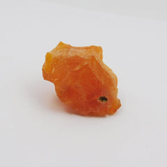 64.9 Ct NATURAL Sapphire ROUGH Earth Mined CERTIFIED Orange Loose Gemstone