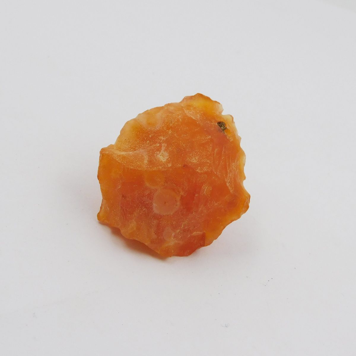 64.9 Ct NATURAL Sapphire ROUGH Earth Mined CERTIFIED Orange Loose Gemstone