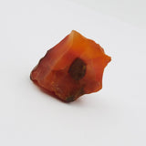 Earth Mined Raw 66.65 Ct Natural Orange Sapphire Rough CERTIFIED Loose Gemstone