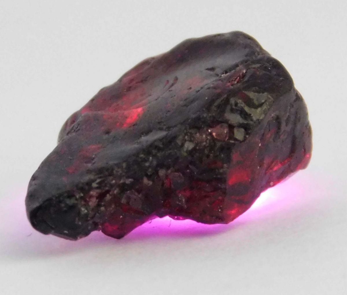 Huge Rough Earth Mined CERTIFIED 18.50 Ct Natural Red Garnet Loose Gemstone