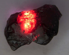 47 Ct Natural Garnet Huge Rough Earth Mined Red Ruby Certified Loose Gemstone