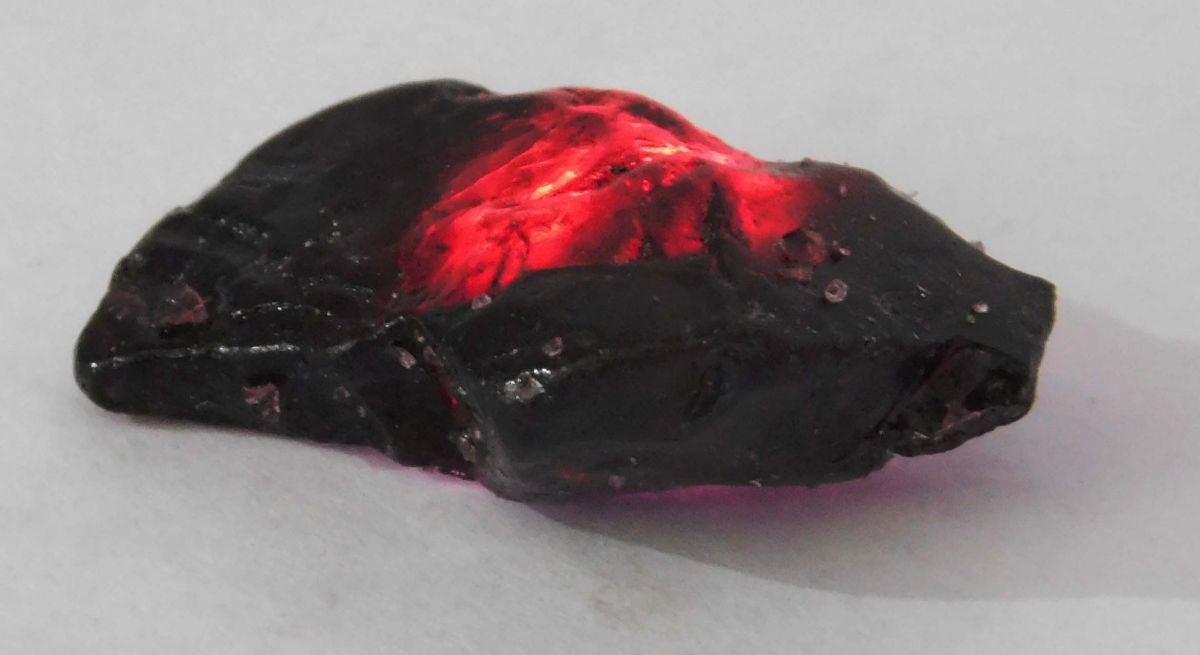 47 Ct Natural Garnet Huge Rough Earth Mined Red Ruby Certified Loose Gemstone