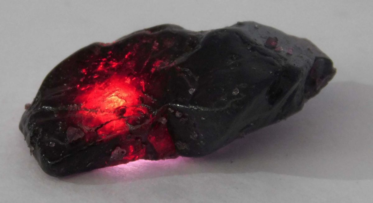 47 Ct Natural Garnet Huge Rough Earth Mined Red Ruby Certified Loose Gemstone