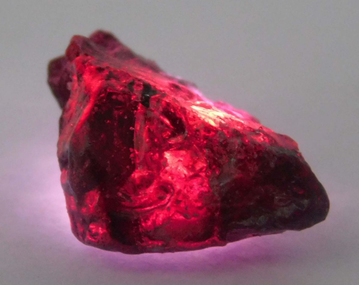 16 Ct Natural Garnet Huge Rough Earth Mined Red Ruby CERTIFIED Loose Gemstone