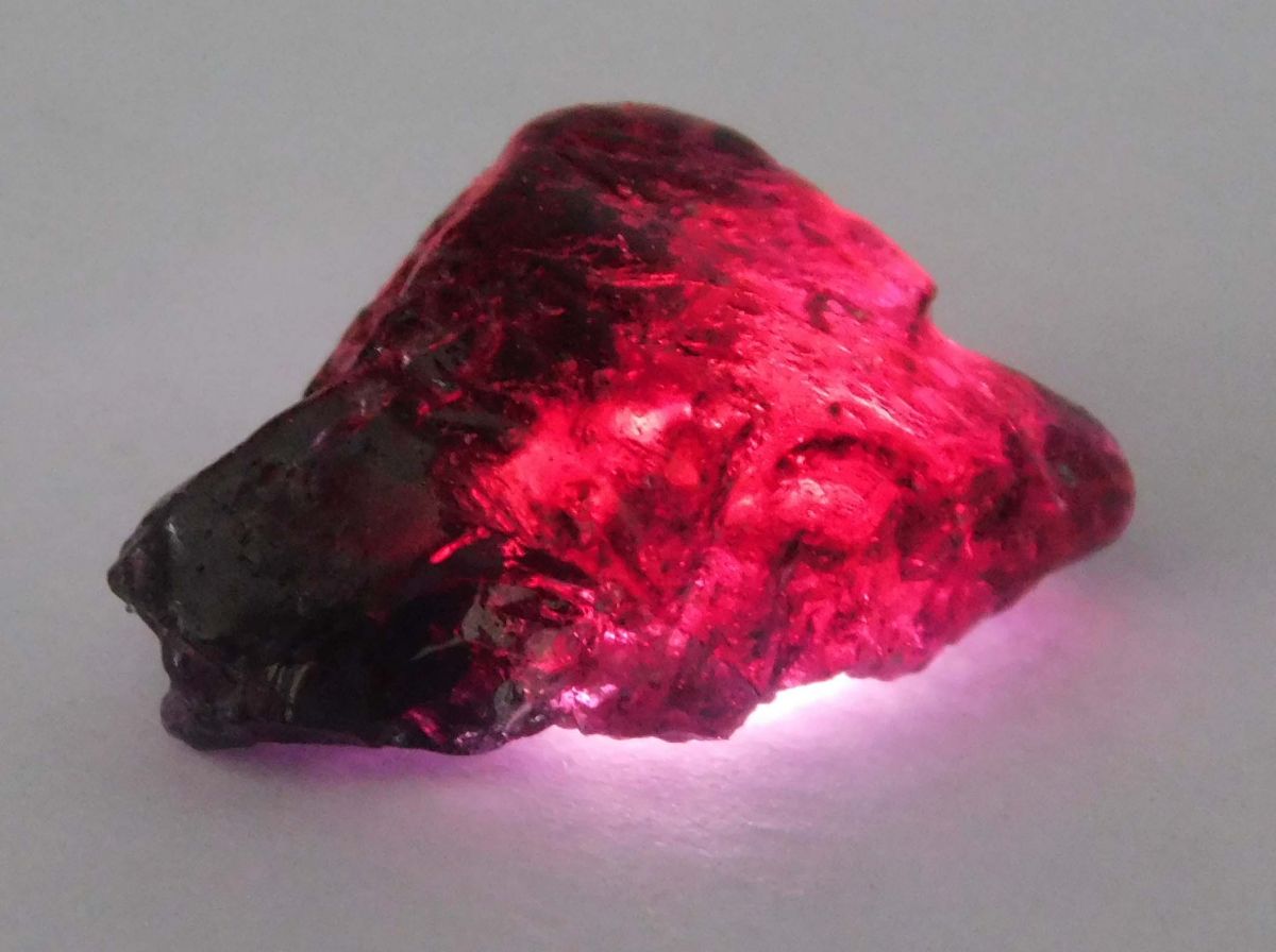 16 Ct Natural Garnet Huge Rough Earth Mined Red Ruby CERTIFIED Loose Gemstone