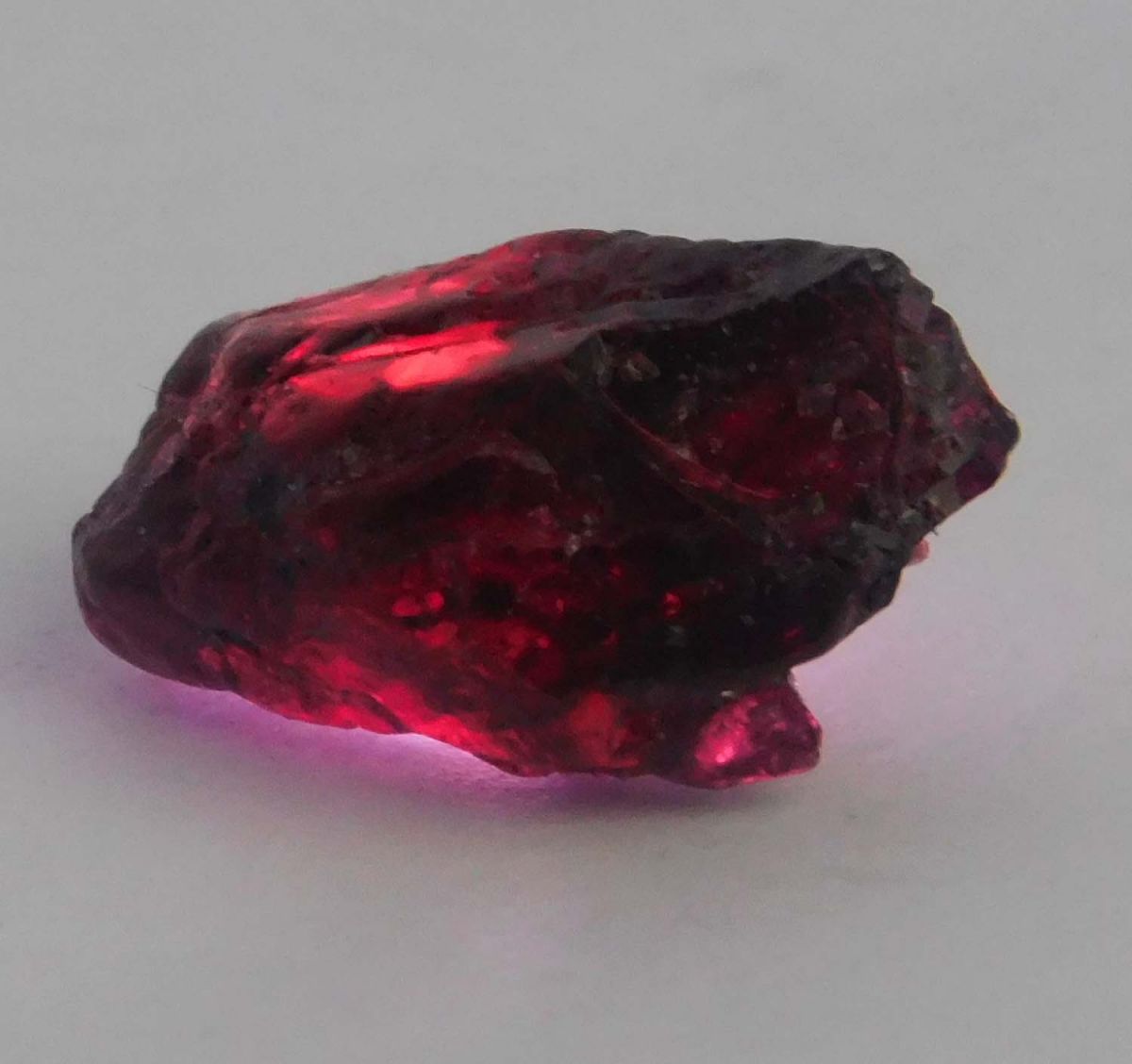 24 Ct Natural Garnet Huge Rough Earth Mined Red Garnet CERTIFIED Loose Gemstone