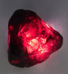 32 Ct Natural Garnet Earth Mined Rough CERTIFIED Red Garnet Loose Gemstone