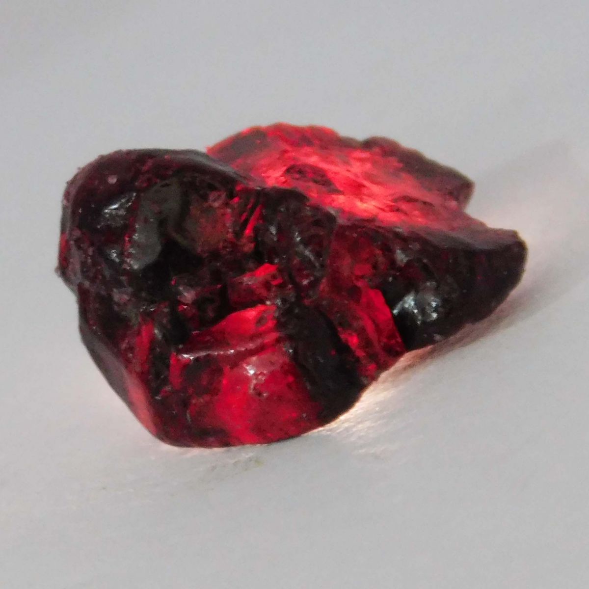 58 Carat Natural Garnet Earth Mined Rough CERTIFIED Red Loose Gemstone