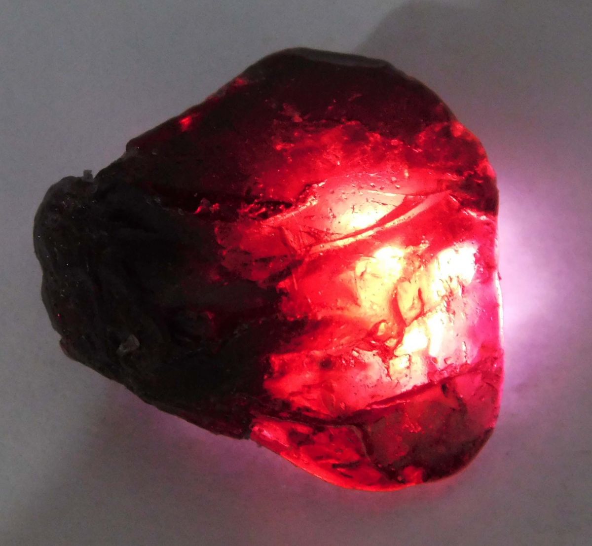 Natural Red Garnet CERTIFIED 79.30 Ct Garnet Earth Mined Rough Loose Gemstone