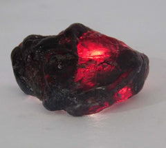 50 Ct Natural Garnet Earth Mined Rough CERTIFIED Red Garnet Loose Gemstone