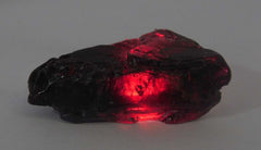 37 Ct Natural Garnet Earth Mined Rough CERTIFIED Red Garnet Loose Gemstone