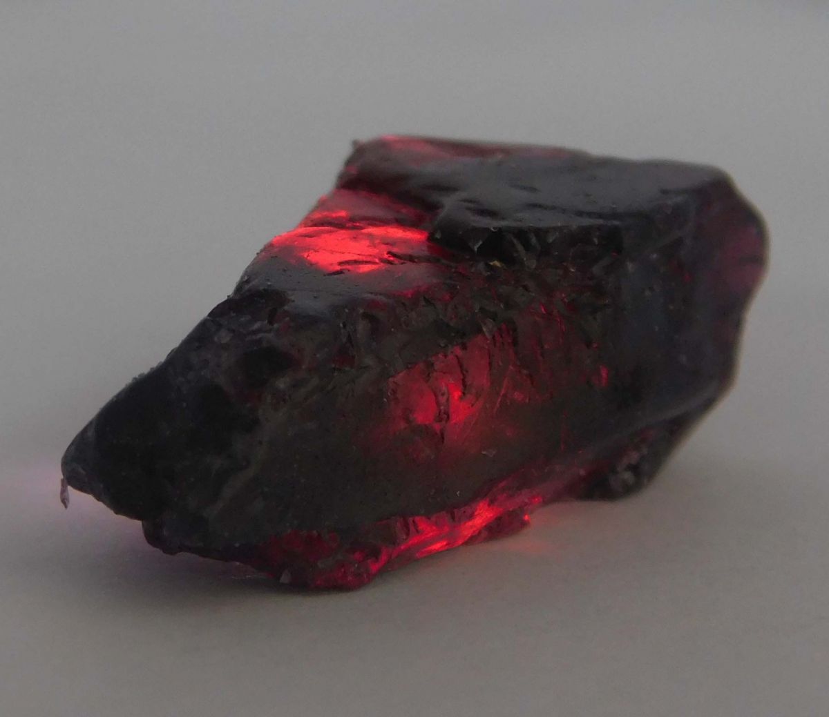 37 Ct Natural Garnet Earth Mined Rough CERTIFIED Red Garnet Loose Gemstone