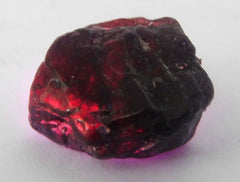 22 Ct Natural Garnet Earth Mined Rough CERTIFIED Red Garnet Loose Gemstone