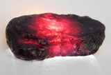 Earth Mined CERTIFIED Huge Size 43 Carat Natural Red Garnet Rough Loose Gemstone