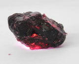 Earth Mined Rough CERTIFIED 61 Carat Natural Red Garnet Loose Gemstone