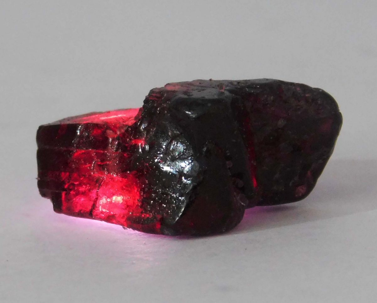 Natural Red Garnet Earth Mined CERTIFIED Loose Gemstone 45.10 Carat Uncut Rough