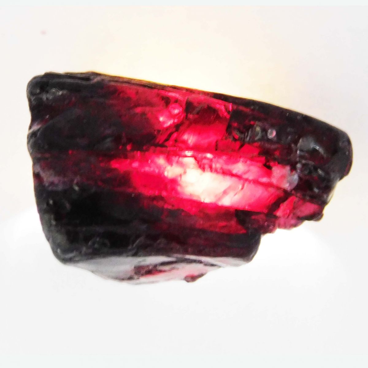 Red Garnet Raw Rough CERTIFIED 79 Ct Natural Garnet Earth Mined Loose Gemstone