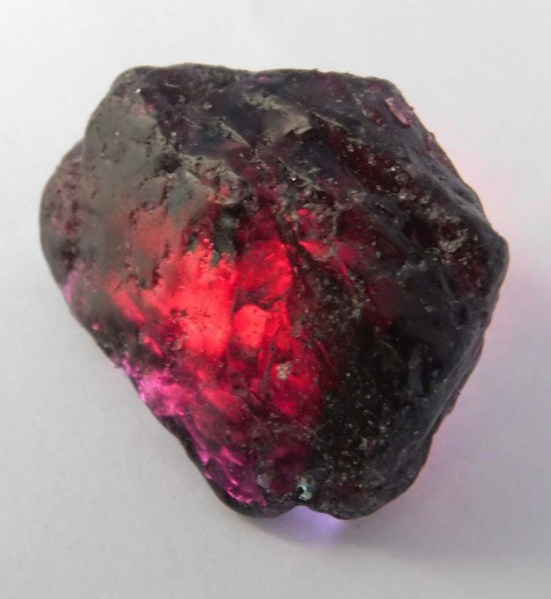 59 Ct Natural Garnet Earth Mined Rough CERTIFIED Red Garnet Rough Loose Gemstone