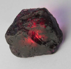 59 Ct Natural Garnet Earth Mined Rough CERTIFIED Red Garnet Rough Loose Gemstone