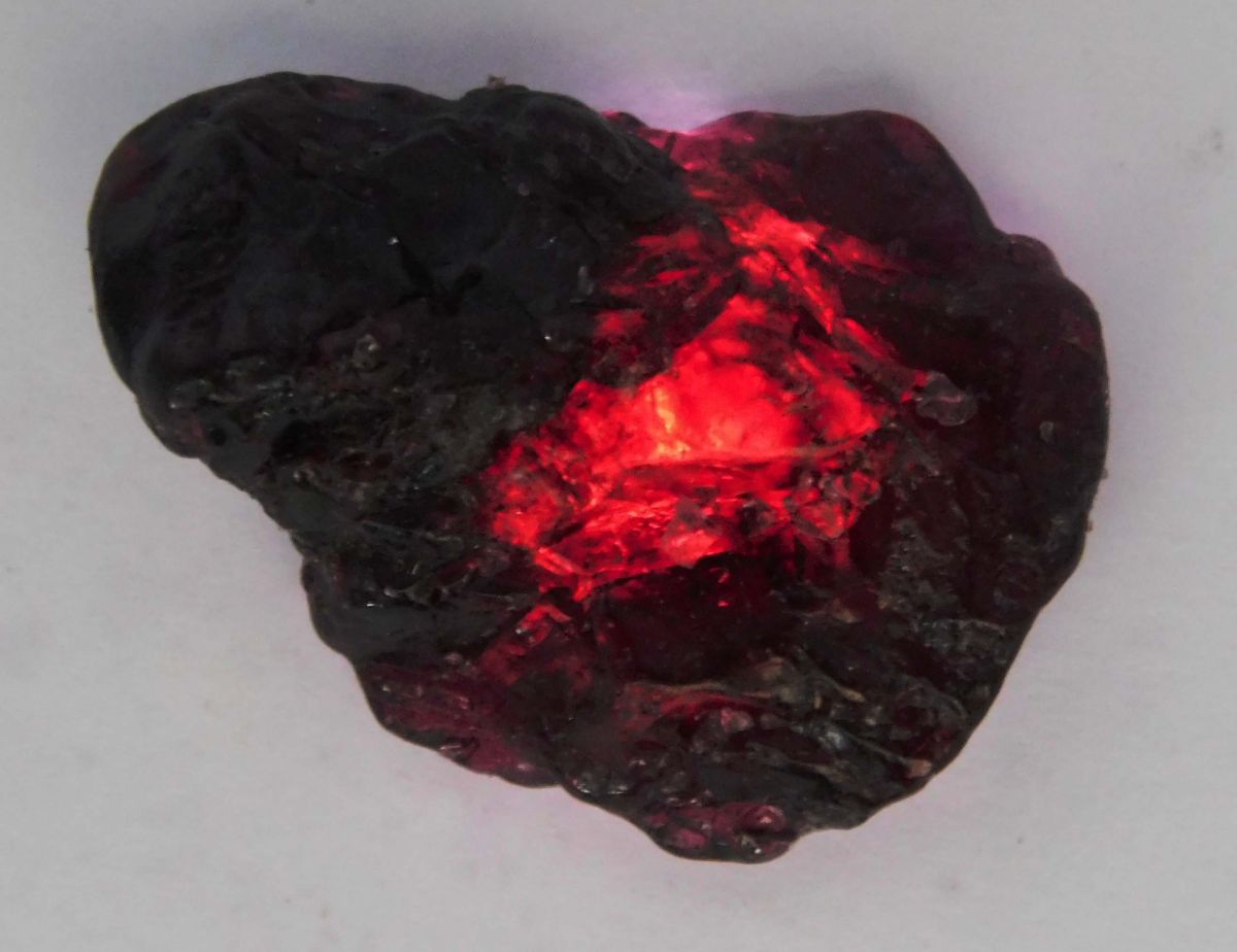 Red Rough CERTIFIED 49 Carat Natural Garnet Earth Mined Loose Gemstone