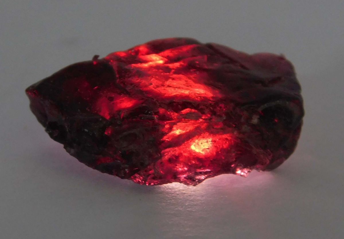 21 Ct Natural Garnet Earth Mined Rough CERTIFIED Red Garnet Rough Loose Gemstone