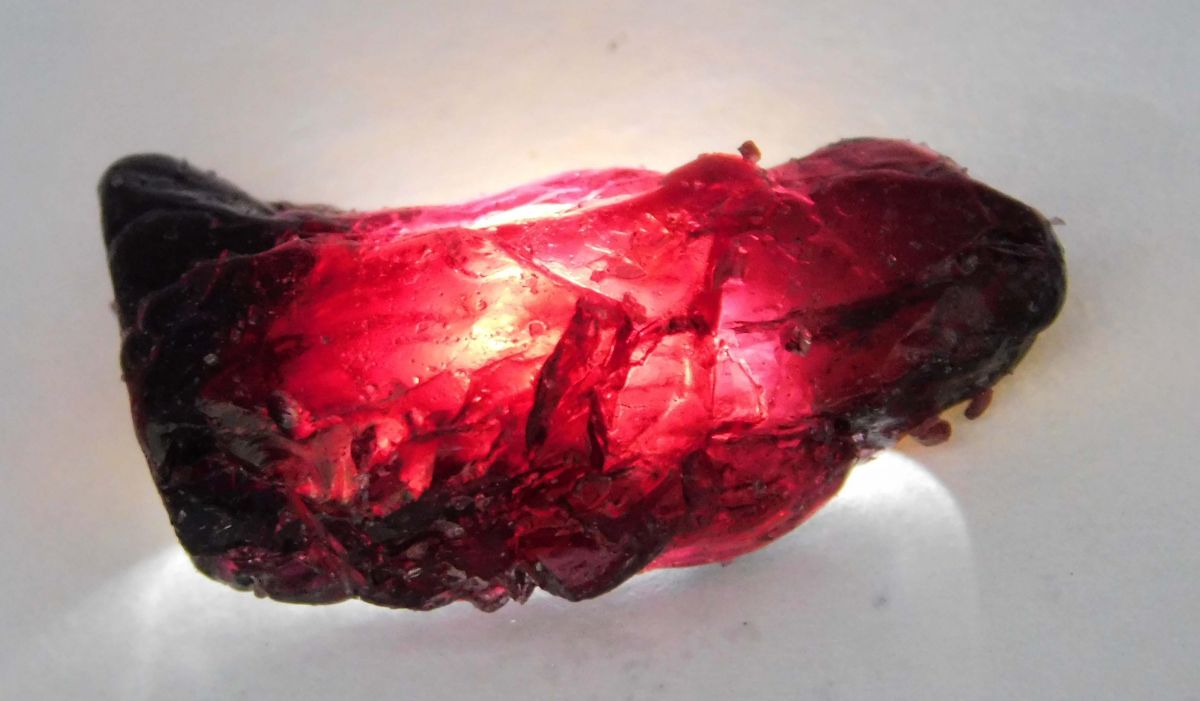 50 Carat Natural Garnet Earth Mined Rough Red Loose Gemstone CERTIFIED