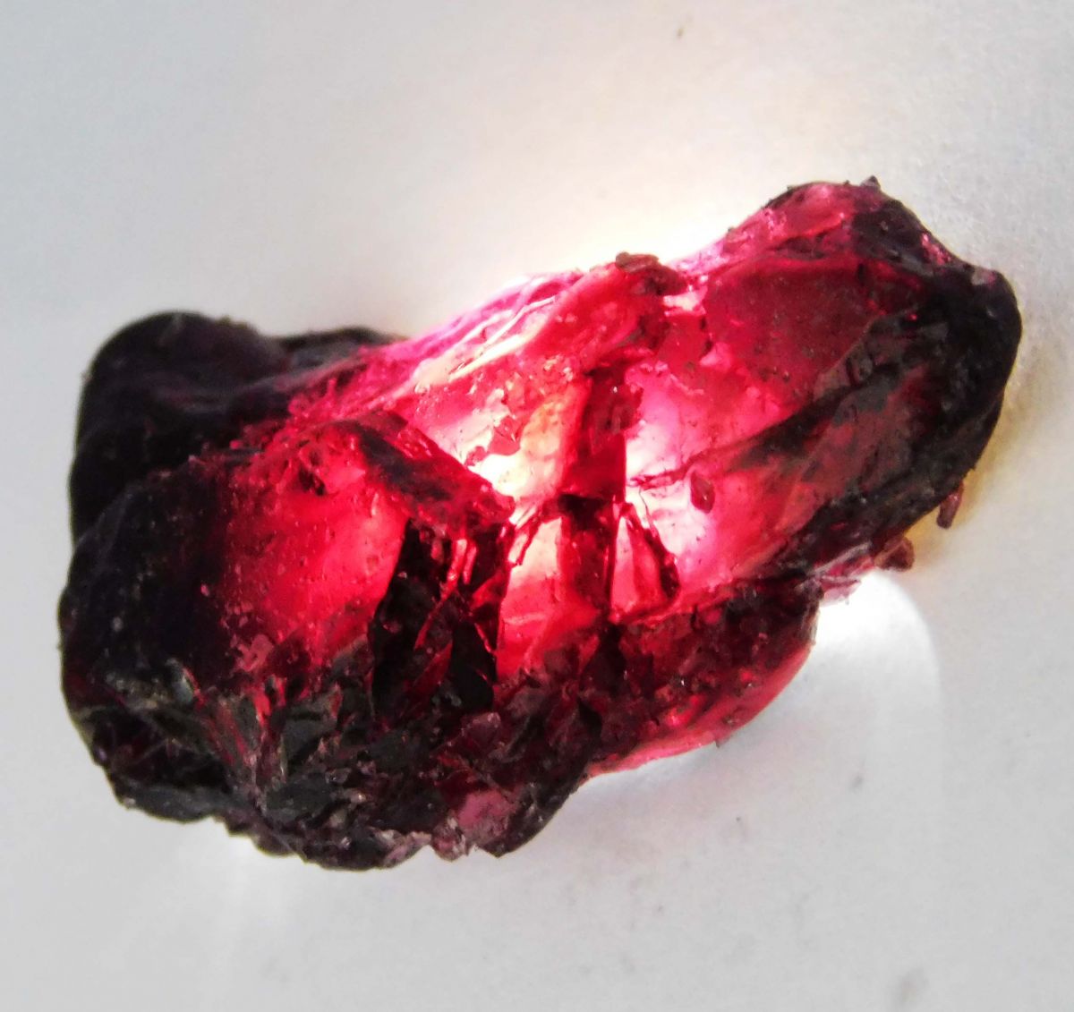 50 Carat Natural Garnet Earth Mined Rough Red Loose Gemstone CERTIFIED