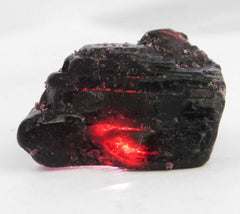 62 Ct Natural Garnet Earth Mined Rough CERTIFIED Red Garnet Rough Loose Gemstone