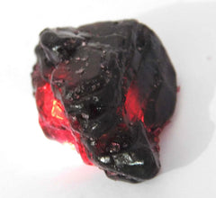 62 Ct Natural Garnet Earth Mined Rough CERTIFIED Red Garnet Rough Loose Gemstone