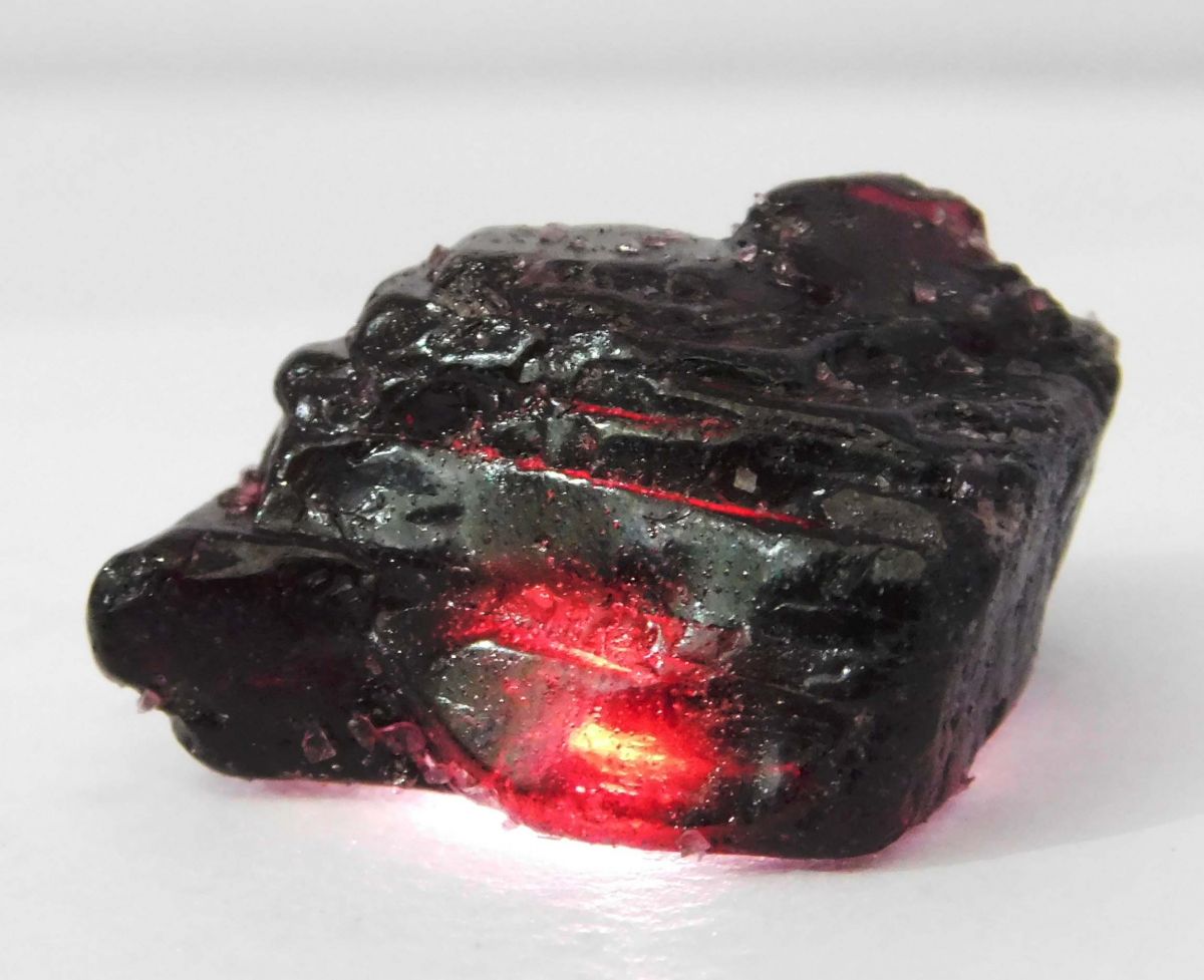 62 Ct Natural Garnet Earth Mined Rough CERTIFIED Red Garnet Rough Loose Gemstone