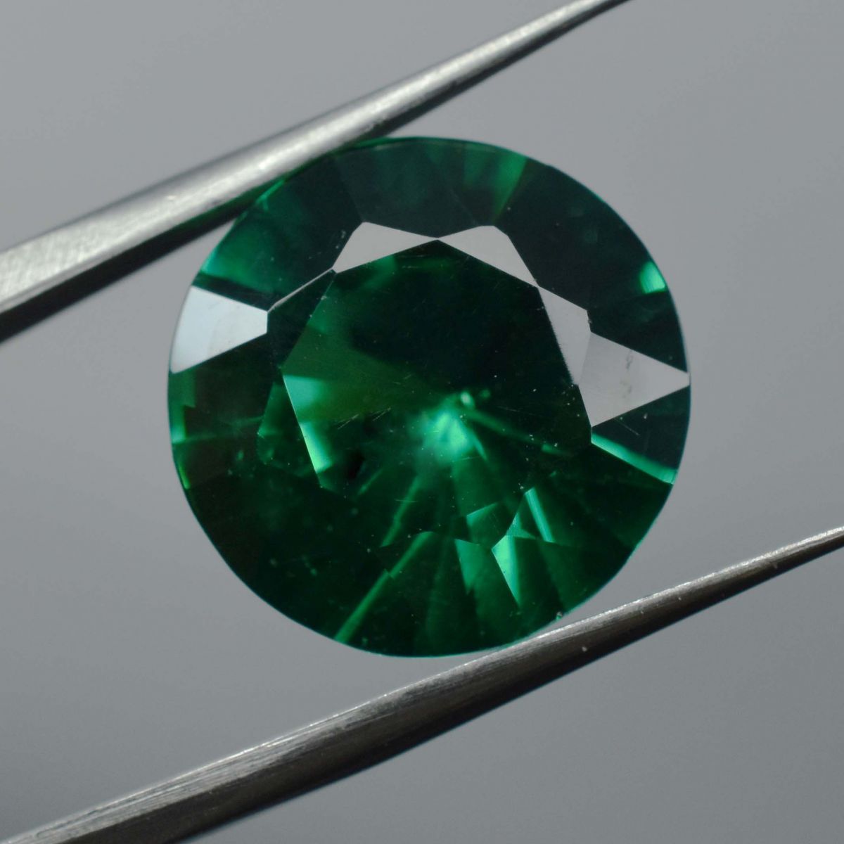 Tsavorite Garnet Green 10 Carat Natural ROUND Cut CERTIFIED Loose Gemstone