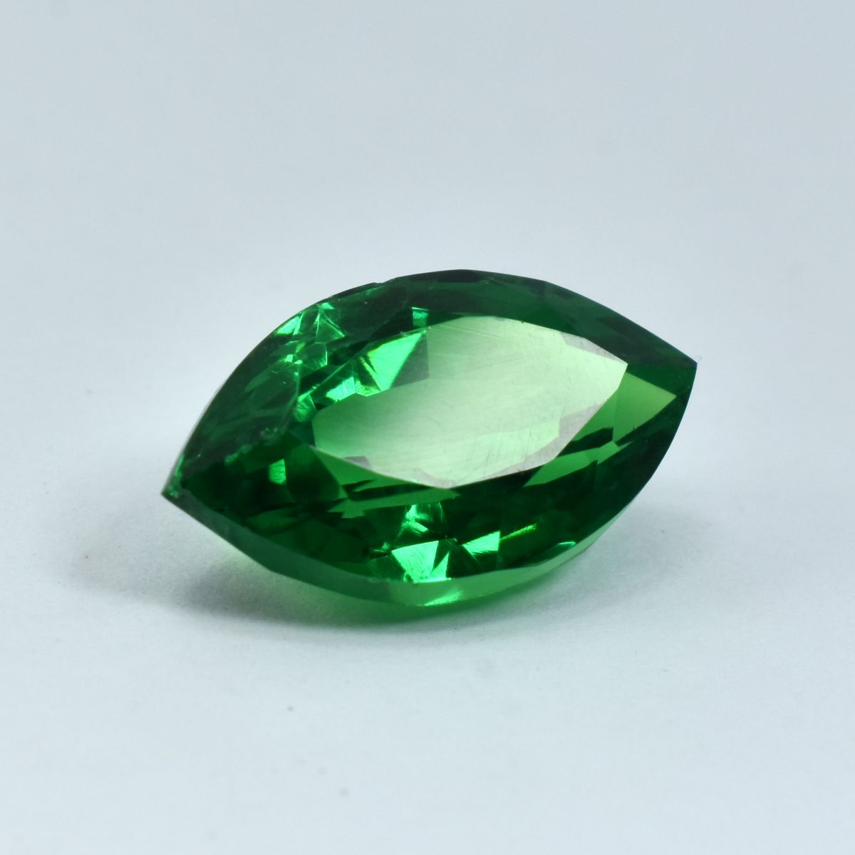 10.30 Ct Natural  Green Garnet World Best Marquise Cut CERTIFIED Loose Gemstone