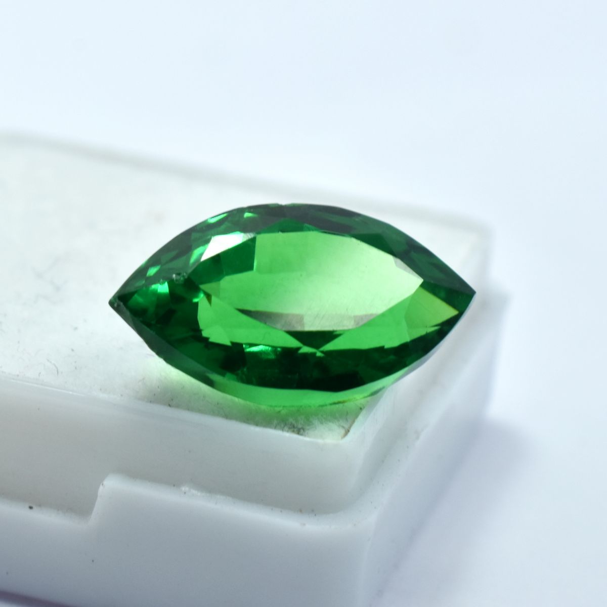 10.30 Ct Natural  Green Garnet World Best Marquise Cut CERTIFIED Loose Gemstone