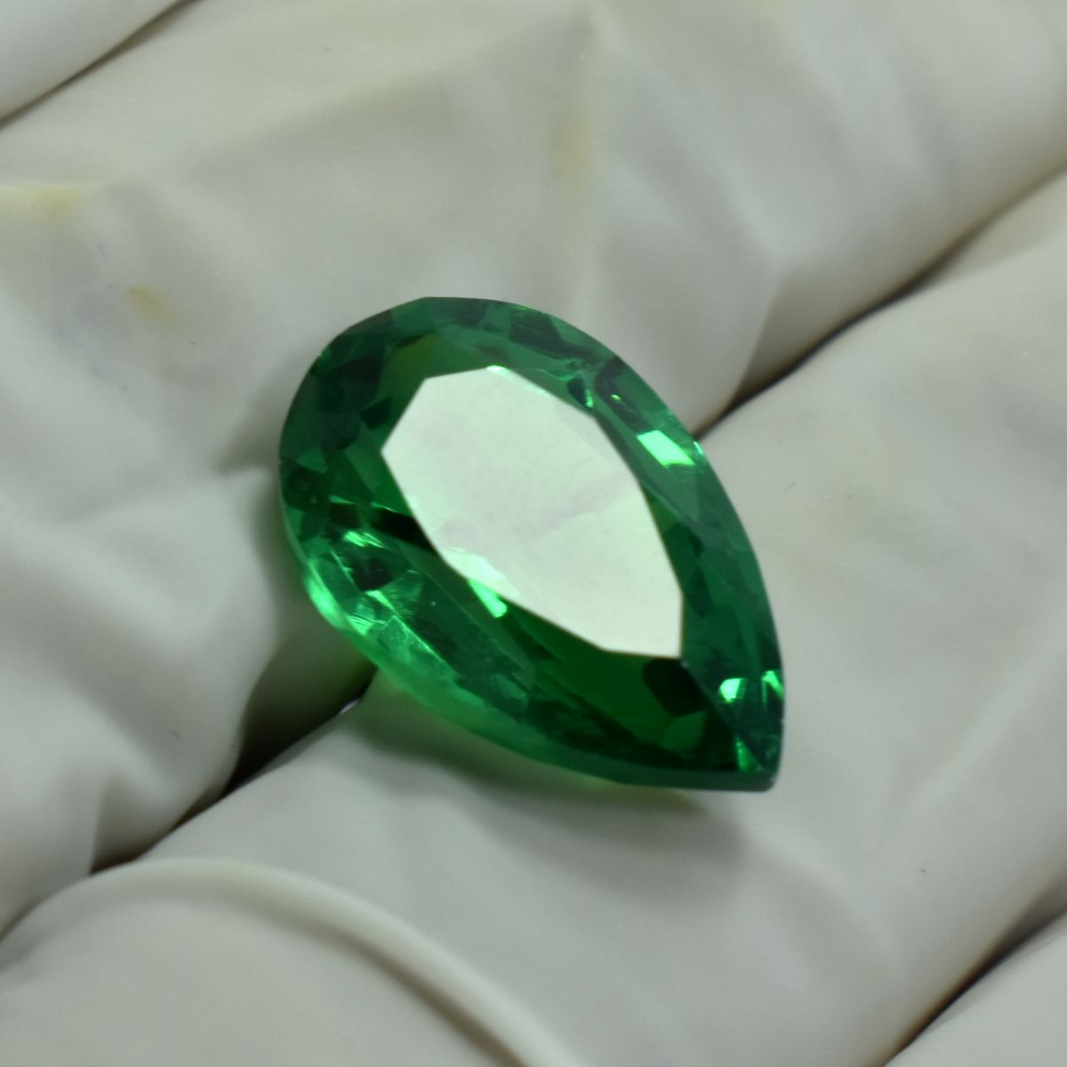 Precious Green Rare Garnet 8.45 Ct Pear Cut CERTIFIED Loose Gemstone Natural
