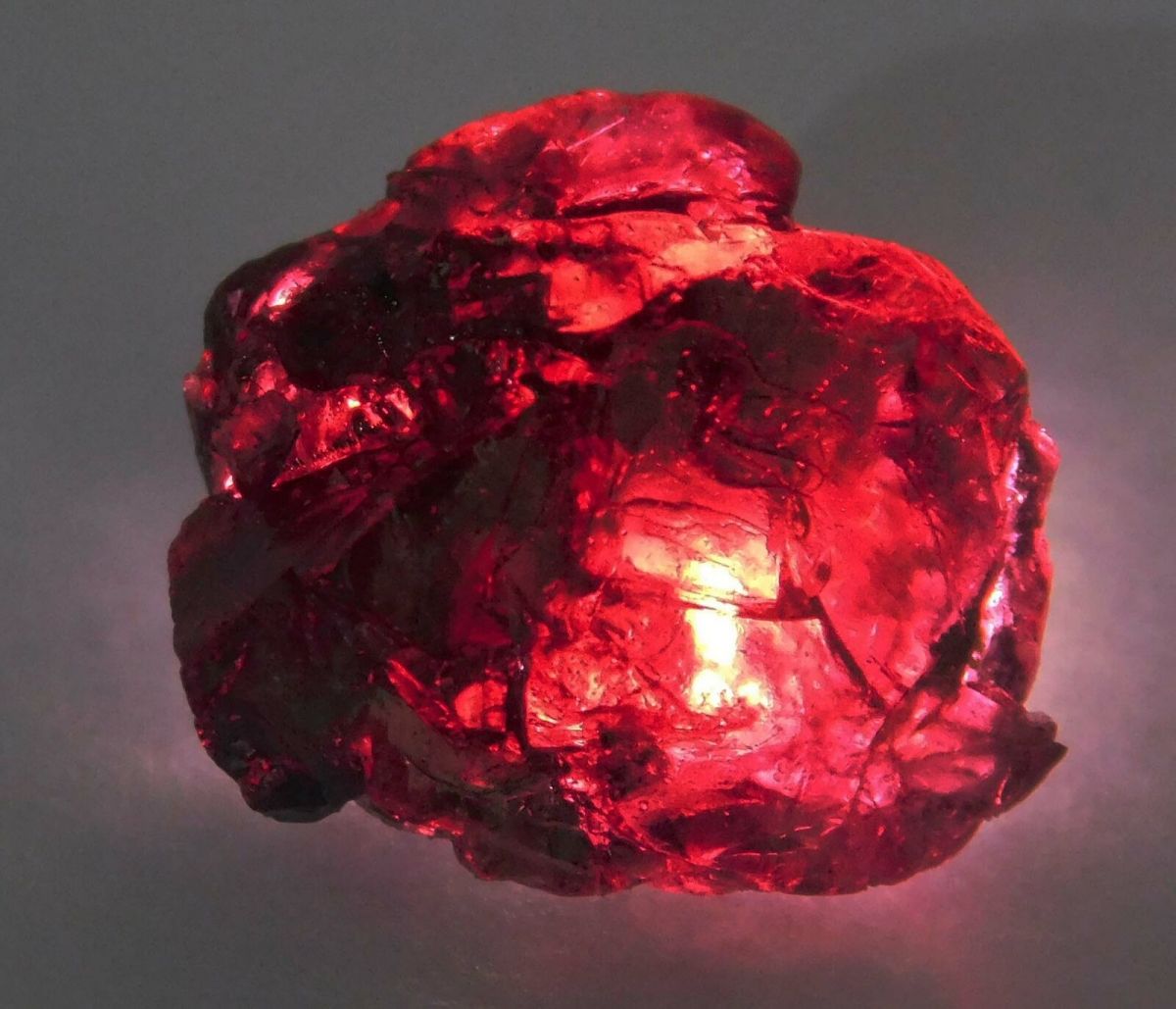 14.80 Ct Natural Earth Mined Garnet Red CERTIFIED Huge Size Uncut Rough Gemstone