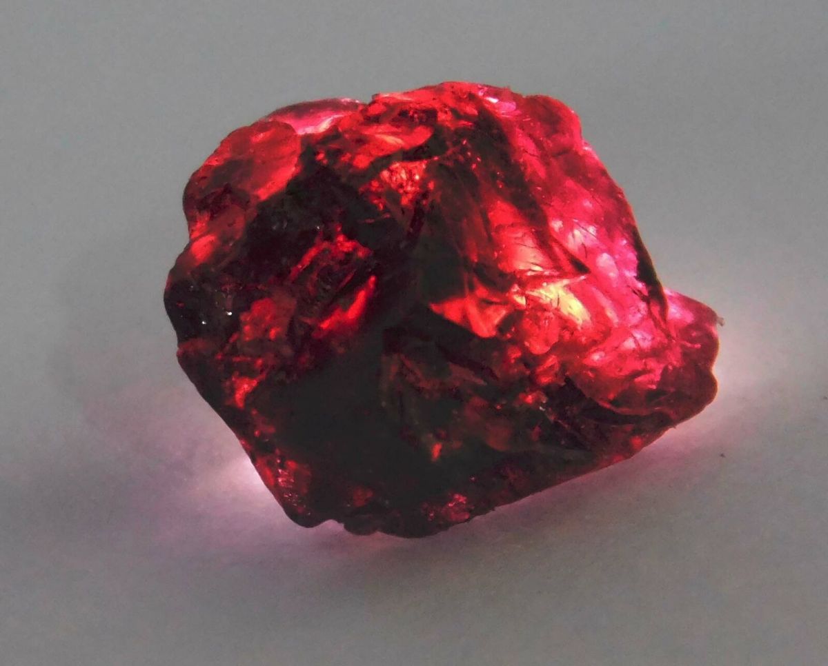 14.80 Ct Natural Earth Mined Garnet Red CERTIFIED Huge Size Uncut Rough Gemstone