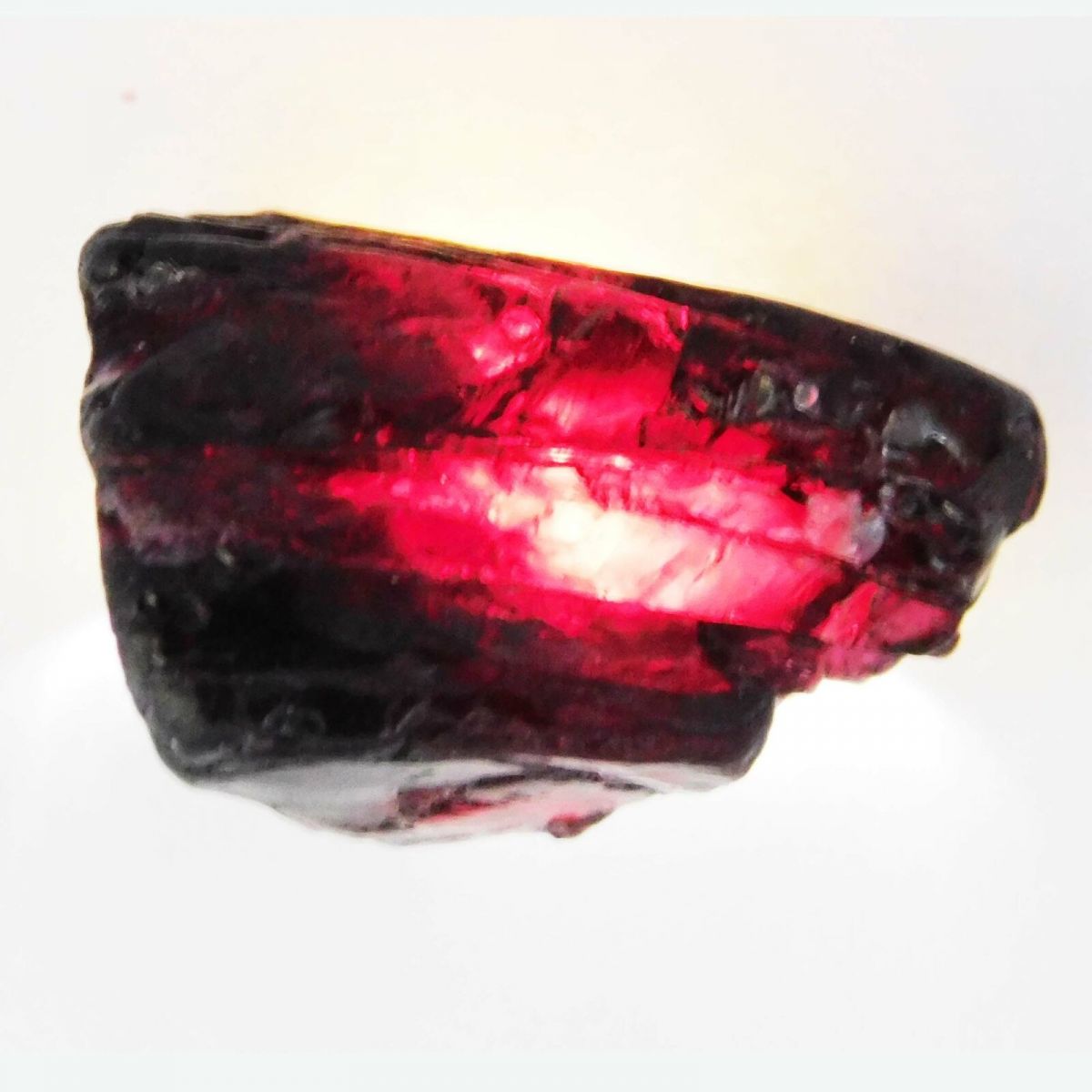Natural Uncut Red Garnet Rough 79.80 Carat CERTIFIED Gemstone Loose