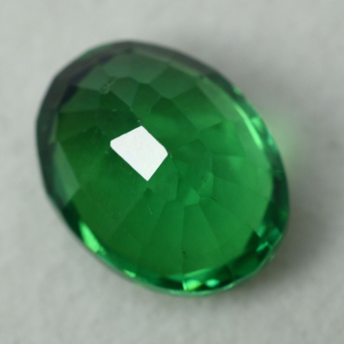 10.10 Ct Natural Tsavorite Garnet Green CERTIFIED Oval Cut Loose Gemstone