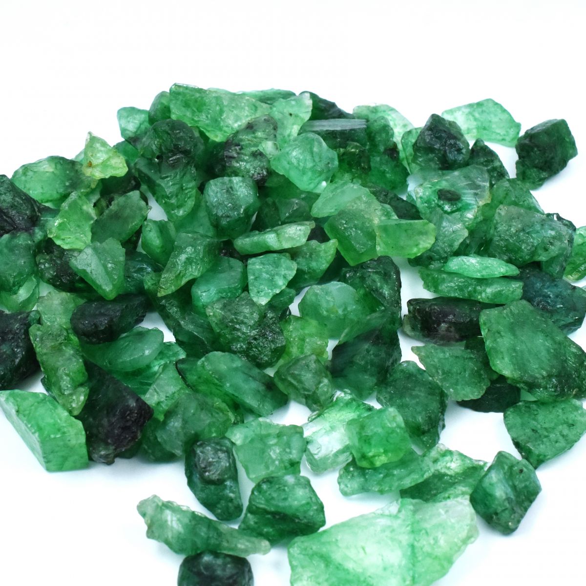 150.23 Ct Natural Green Emerald Raw Rough CERTIFIED Uncut Raw Rough Lot