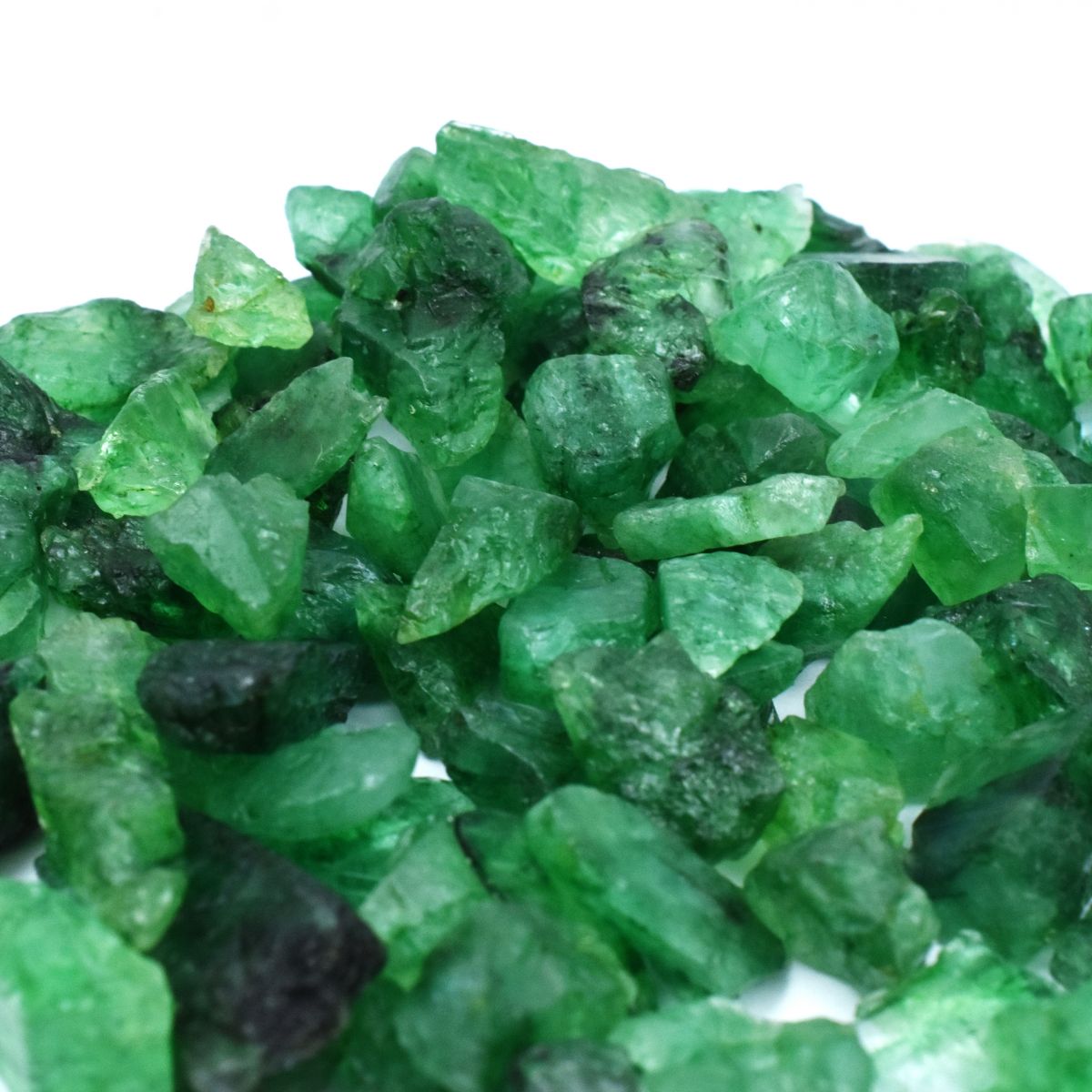 150.23 Ct Natural Green Emerald Raw Rough CERTIFIED Uncut Raw Rough Lot