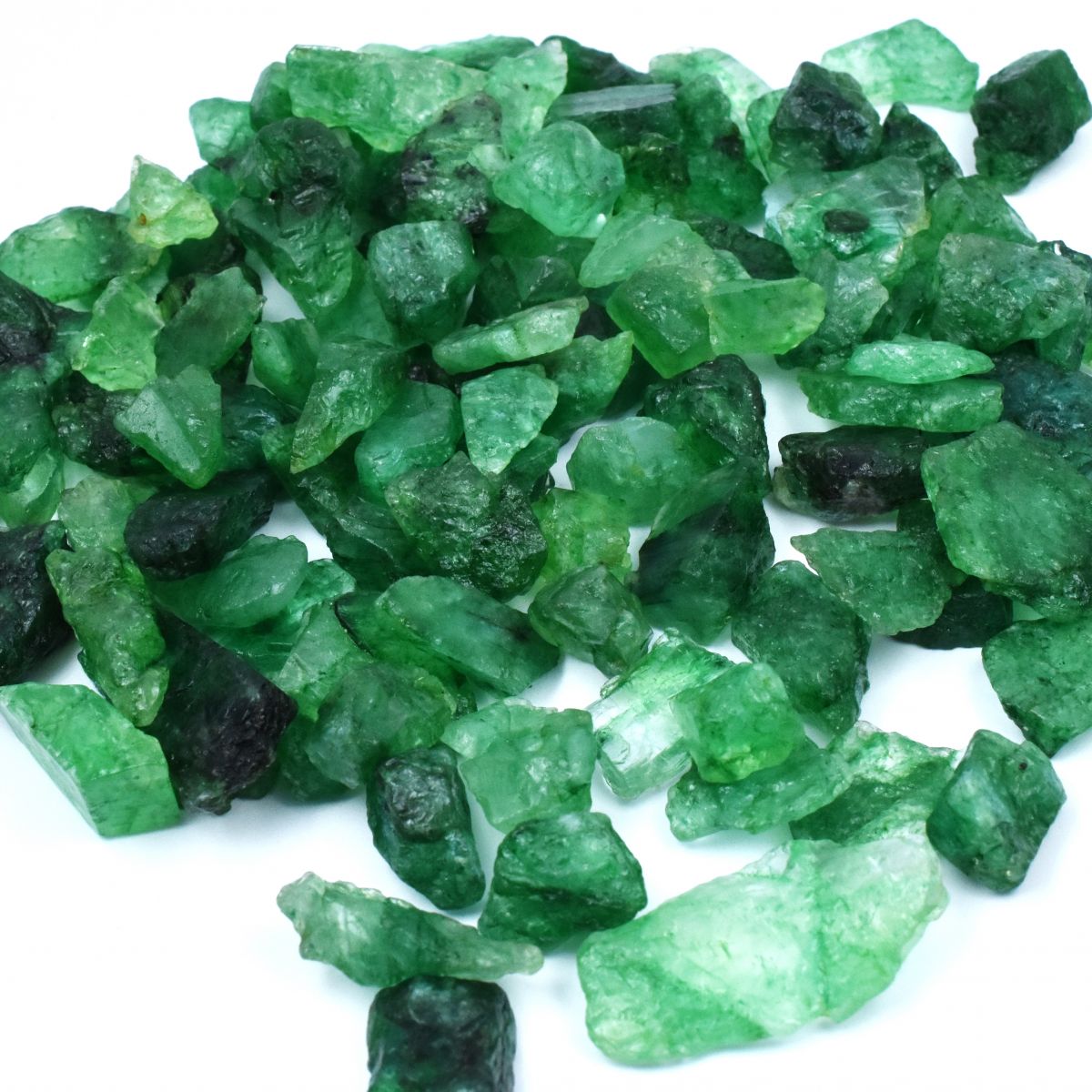 150.23 Ct Natural Green Emerald Raw Rough CERTIFIED Uncut Raw Rough Lot