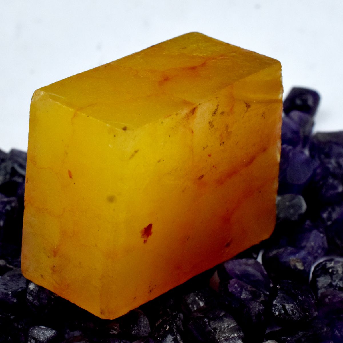 Natural Rough Raw 555 Ct Uncut Yellow Sapphire Loose Gemstone CERTIFIED