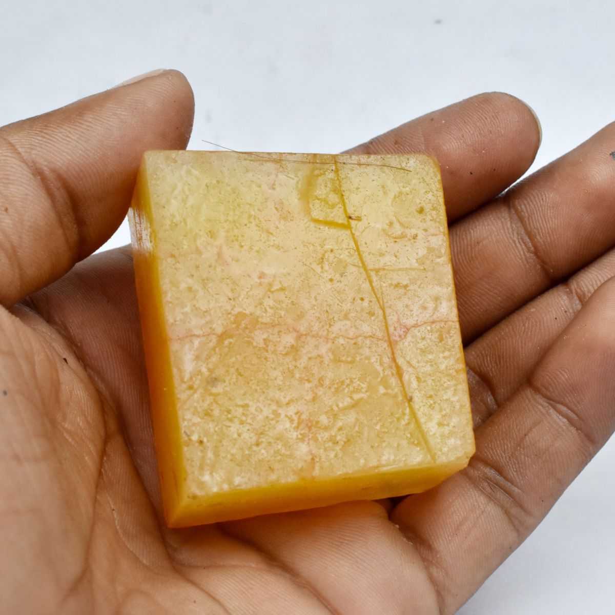 Natural Rough Raw 555 Ct Uncut Yellow Sapphire Loose Gemstone CERTIFIED