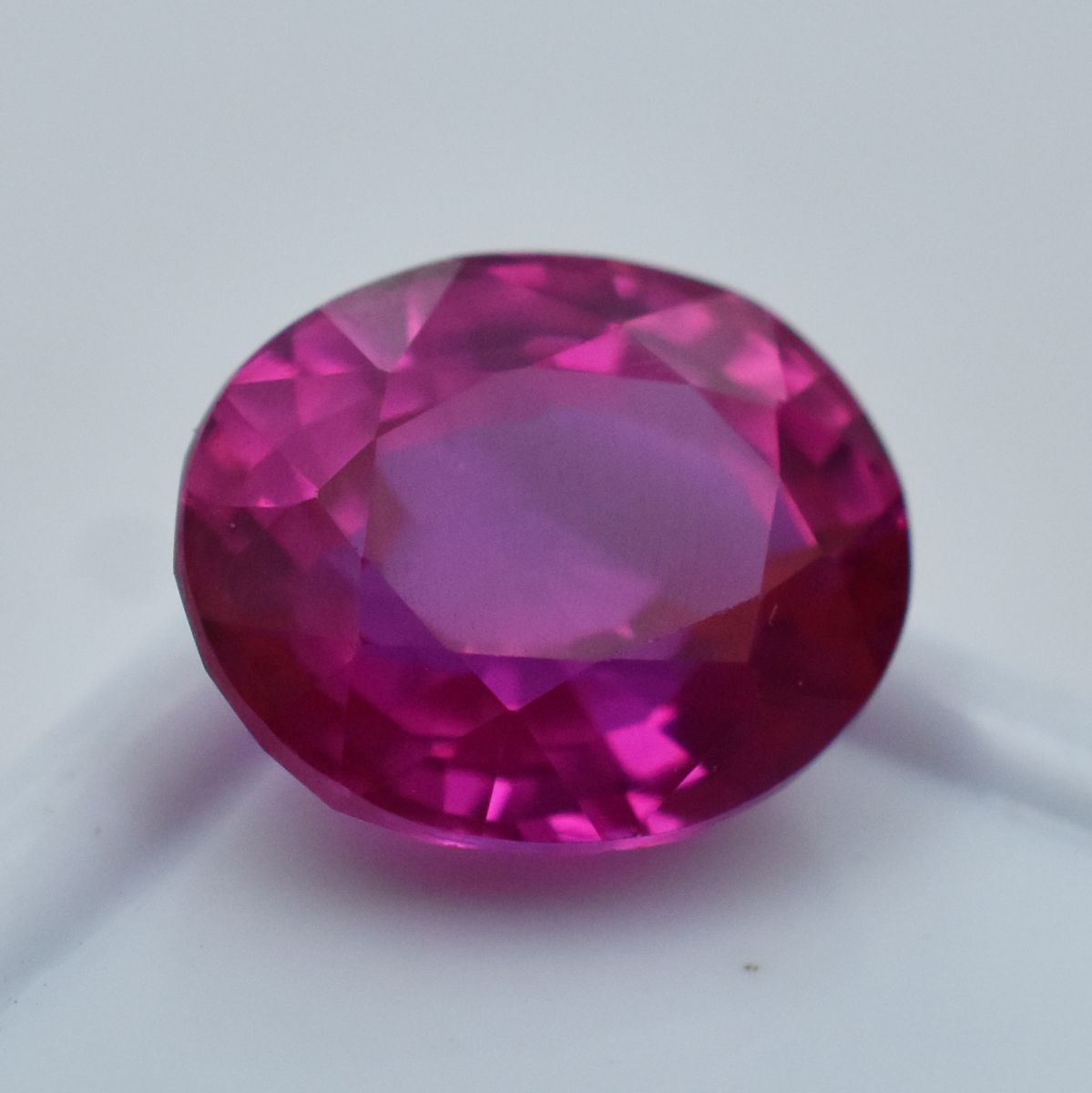 13.15 Carat Natural PINK Ruby CERTIFIED Oval Shape Ring Size Loose Gemstone