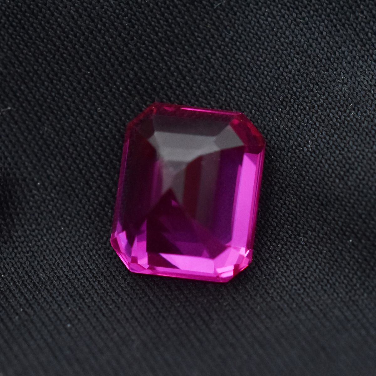 11.60 Ct Natural Pink Sapphire Emerald Cut Ring Size Loose Gemstones CERTIFIED