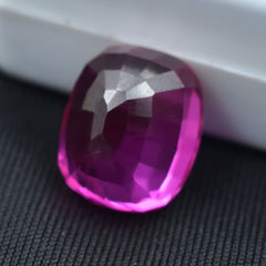 12.20 Ct Pink Sapphire Natural Cushion Cut Sapphire CERTIFIED Loose Gemstone