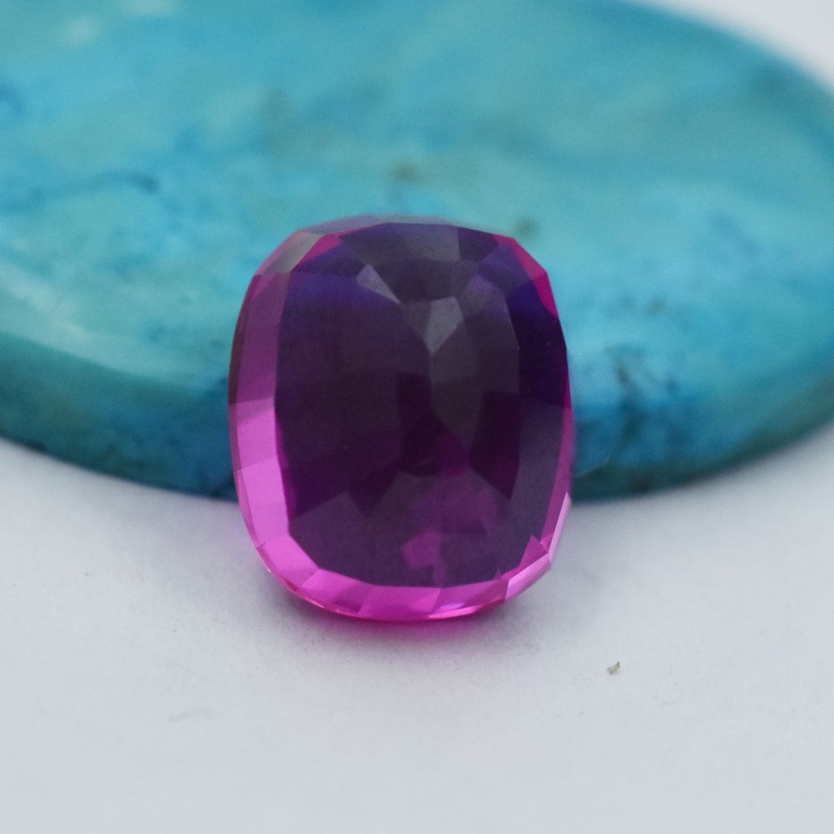 12.20 Ct Pink Sapphire Natural Cushion Cut Sapphire CERTIFIED Loose Gemstone