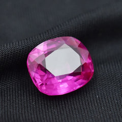 Ring Size 11.30 Ct Cushion Cut CERTIFIED Pink Natural Sapphire Loose Gemstone