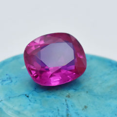 Ring Size 11.30 Ct Cushion Cut CERTIFIED Pink Natural Sapphire Loose Gemstone